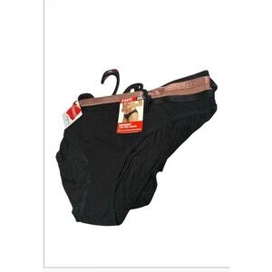 Hanes 3 low rise bikini supersoft viscose panties size 2XL